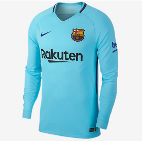 Maillot/Tenue Barcelone Manche Longue Exterieur 2017/2018