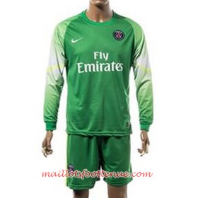 Maillot/Tenue PSG Manche Longue Gardien vert 2016/2017