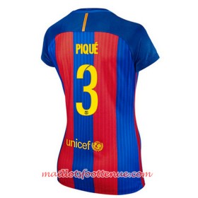 Maillot de Pique Barcelone Femme Domicile 2016/2017