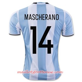 Maillot de MASCHERANO Argentine Domicile 2016/2017