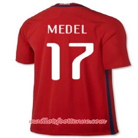 Maillot de MEDEL Chili Domicile 2016/2017