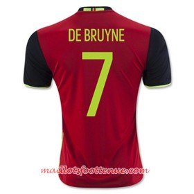 Maillot de DE BRUYNE Belgique Domicile Euro 2016