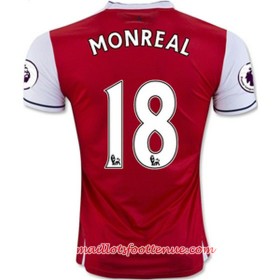Maillot de MONREAL Arsenal Domicile 2016/2017