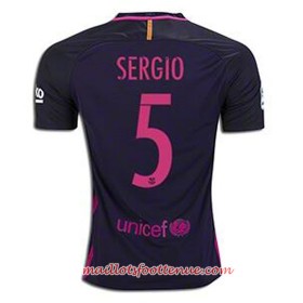 Maillot de Sergio Barcelone Exterieur 2016/2017
