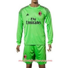 Maillot/Tenue AC Milan Manche Longue Gardien vert 2016/2017