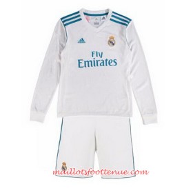 Maillot/Tenue Real Madrid Manche Longue Enfant Domicile 2017/2018