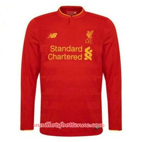 Maillot/Tenue Liverpool Manche Longue Domicile 2016/2017