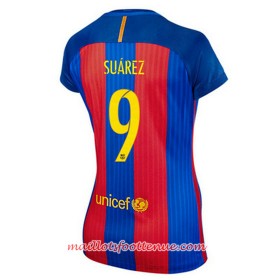 Maillot de Suarez Barcelone Femme Domicile 2016/2017