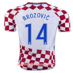Maillot de BROZOVIC Croatie Domicile Euro 2016