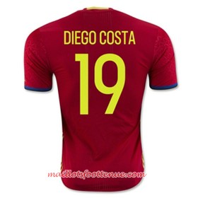 Maillot de DIEGO COSTA Espagne Domicile Euro 2016