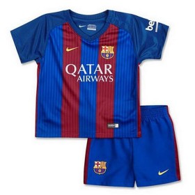 Maillot/Tenue Barcelone Enfant Domicile 2016/2017 Qatar Airway