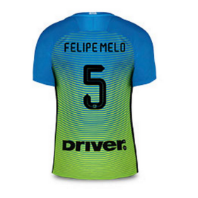 Maillot de FELIPE MELO Inter Milan Troisieme 2016/2017