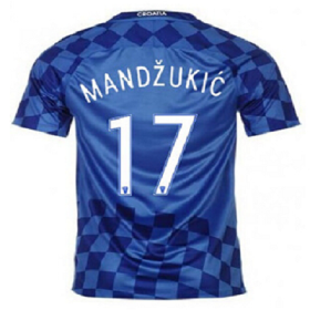 Maillot de MANDZUKIC Croatie Exterieur Euro 2016