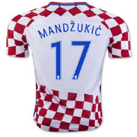 Maillot de MANDZUKIC Croatie Domicile Euro 2016