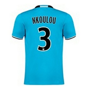 Maillot de Nkoulou Marseille Troisieme 2016/2017