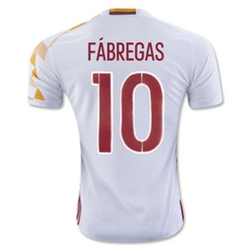 Maillot de FABREGAS Espagne Exterieur Euro 2016