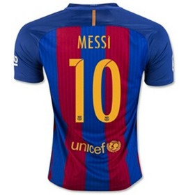 Maillot de Messi Barcelone Domicile 2016/2017