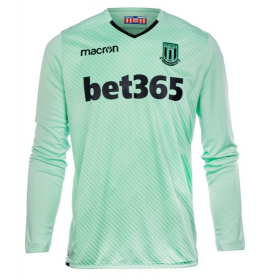 Maillot/Tenue Stoke City Manche Longue Gardien turquoise 2017/2018