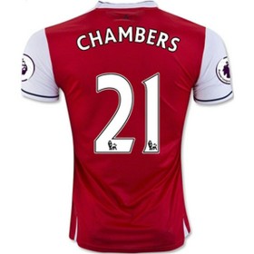 Maillot de CHAMBERS Arsenal Domicile 2016/2017