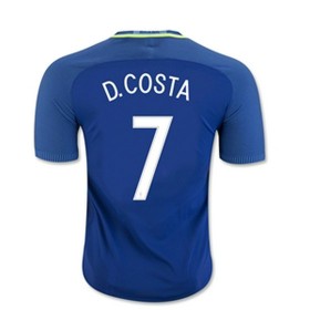 Maillot de D COSTA Bresil Exterieur 2016/2017