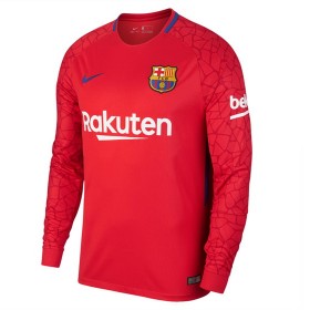 Maillot/Tenue Barcelone Manche Longue Gardien rouge 2017/2018