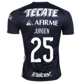 Maillot de Jurgan Tigres UANL Troisieme 2017/2018