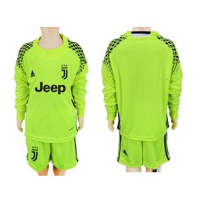 Maillot/Tenue Juventus Manche Longue Enfant fluorescence 2017/2018