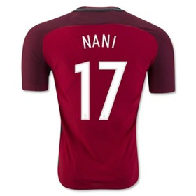Maillot de NANI Portugal Domicile Euro 2016