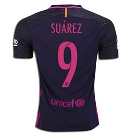 Maillot de Suarez Barcelone Exterieur 2016/2017