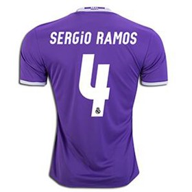 Maillot de SERGIO RAMOS Real Madrid Exterieur 2016/2017