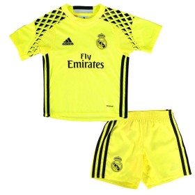 Maillot/Tenue Real Madrid Enfant Gardien Jaune 2016/2017
