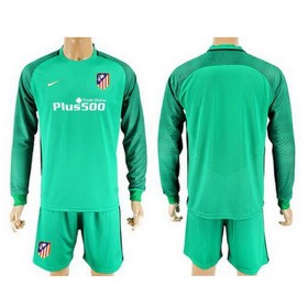 Maillot/Tenue Atletico Madrid Manche Longue Gardien vert 2016/2017