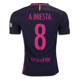 Maillot de A iniesta Barcelone Exterieur 2016/2017