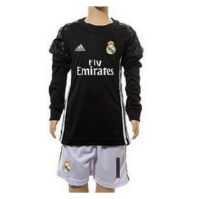 Maillot/Tenue Real Madrid Manche Longue Enfant Gardien noir 2016/2017