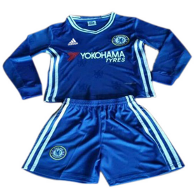 Maillot/Tenue Chelsea Manche Longue Enfant Domicile 2016/2017
