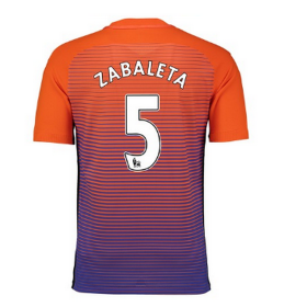 Maillot de Zabaleta Manchester City Troisieme 2016/2017
