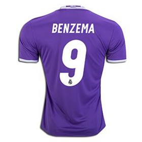 Maillot de BENZEMA Real Madrid Exterieur 2016/2017