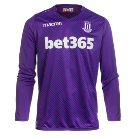 Maillot/Tenue Stoke City Manche Longue Gardien pourpre 2017/2018