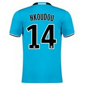Maillot de Nkoudou Marseille Troisieme 2016/2017