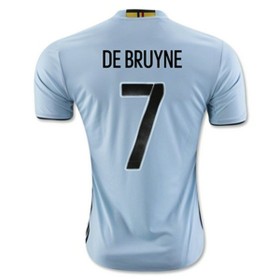 Maillot de DE BRUYNE Belgique Exterieur Euro 2016