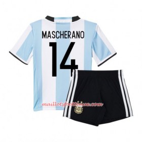 Maillot/Tenue Argentine Javier Mascherano 14 Enfant Domicile 2016
