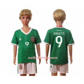 Maillot/Tenue Mexique Borgetti 9 Enfant Domicile 2016