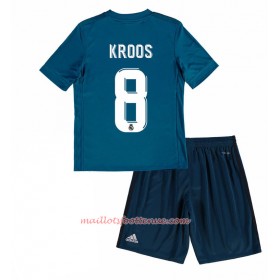 Maillot/Tenue Real Madrid Toni Kroos 8 Enfant Troisieme 2017/2018