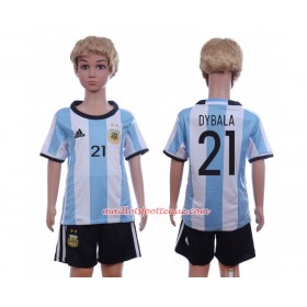Maillot/Tenue Argentine Dybala 21 Enfant Domicile 2016