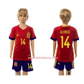 Maillot/Tenue Espagne Alonso 14 Enfant Domicile 2016