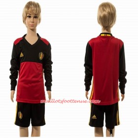 Maillot/Tenue Belgique Enfant Domicile 2016 Manche Longue