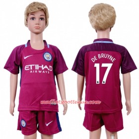 Maillot/Tenue Manchester City Kevin De Bruyne 17 Enfant Exterieur 2018