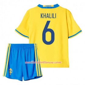 Maillot/Tenue Suède Khalili 6 Enfant Domicile 2016