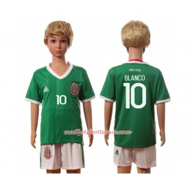 Maillot/Tenue Mexique Blanco 10 Enfant Domicile 2016