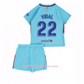 Maillot/Tenue Barcelone Aleix Vidal 22 Enfant Exterieur 2017/2018